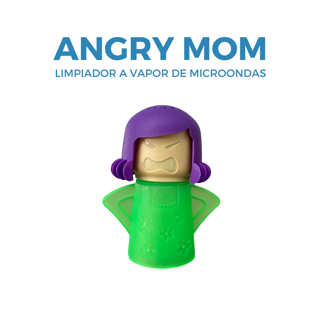 Limpiador De Microondas Angry Mom