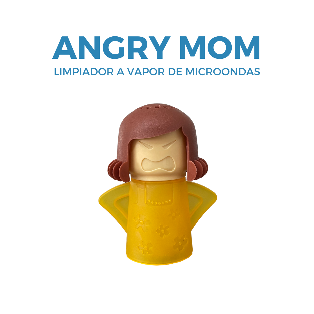 Limpiador De Microondas Angry Mom