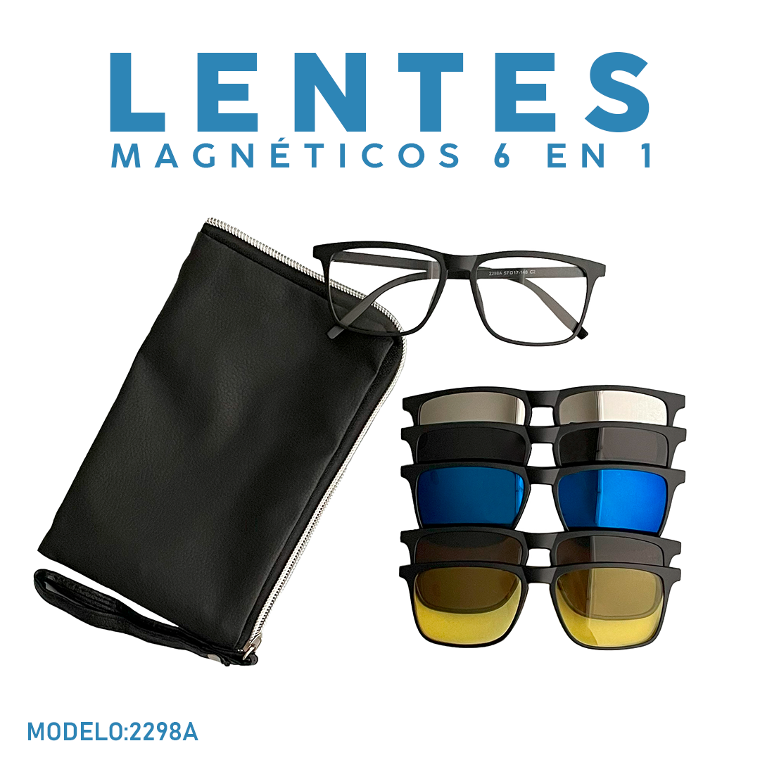 Lentes Magnéticos 6 en 1