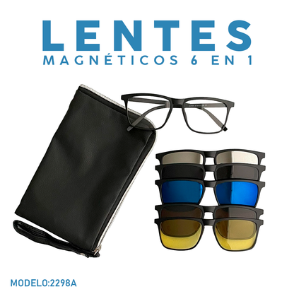 Lentes Magnéticos 6 en 1