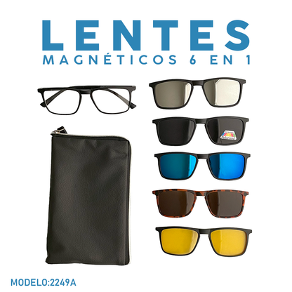 Lentes Magnéticos 6 en 1