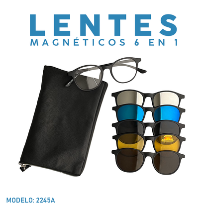 Lentes Magnéticos 6 en 1